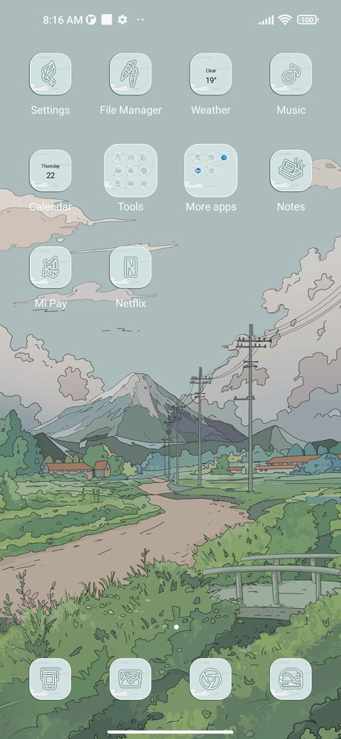 Gentle mountains screenshot