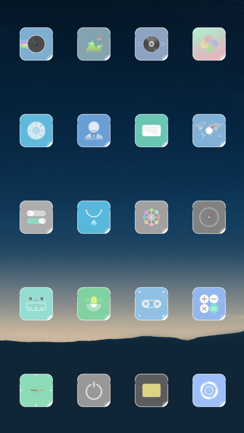 空白格 screenshot