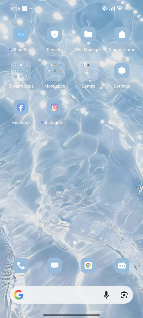 blue screenshot