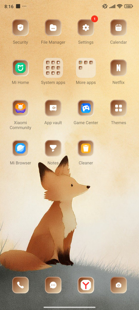 Fox screenshot