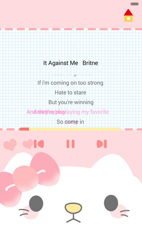 kawaii喵喵（iOS解锁，音乐界面，自由桌面） screenshot
