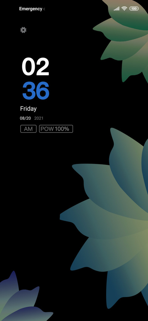 Blue green screenshot