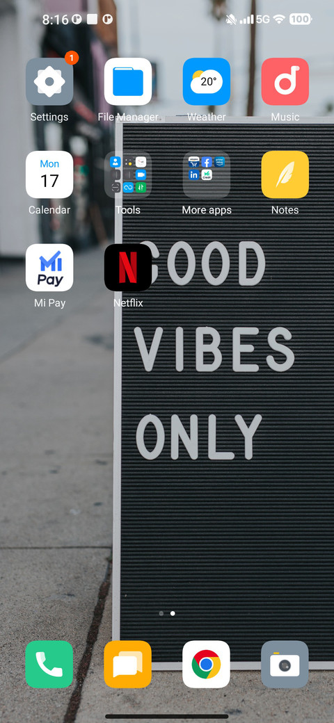 Good vibes screenshot