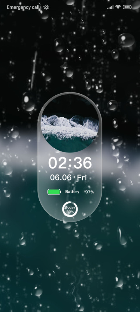 Chicken rain screenshot