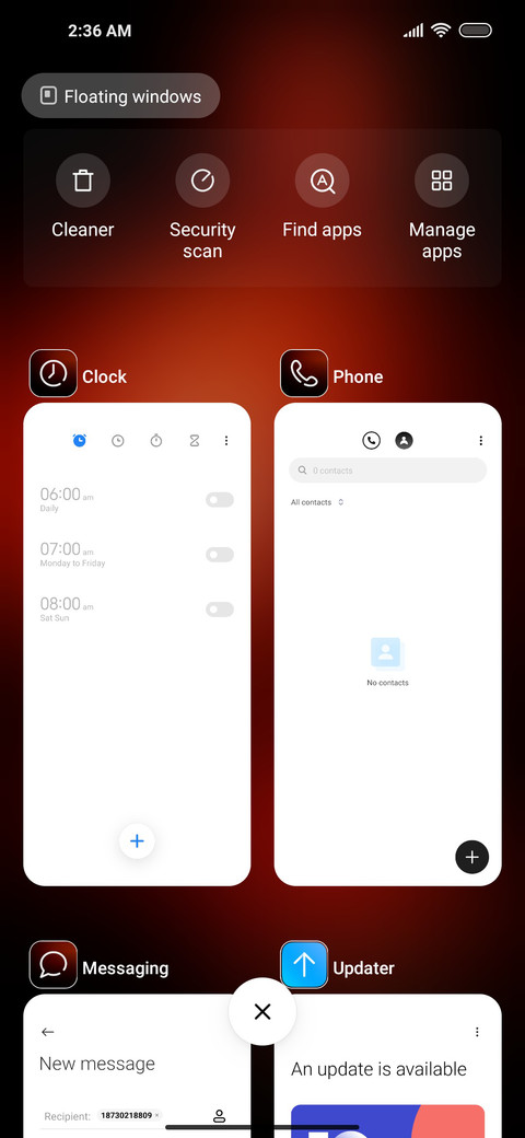 Glow screenshot