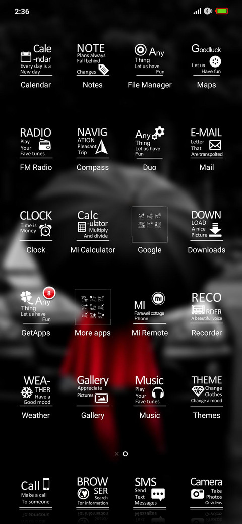 Monochrome_new screenshot