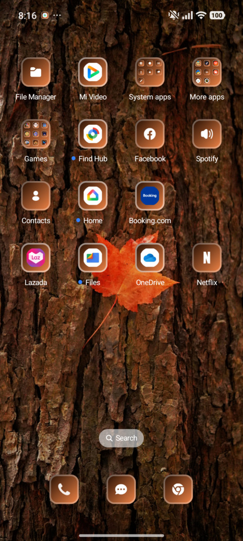 Leaf screenshot