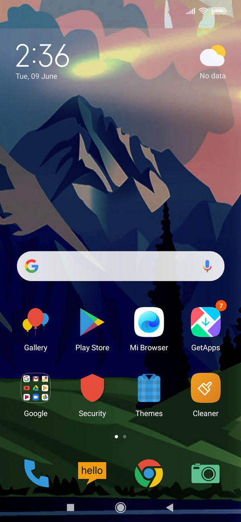 Winter screenshot