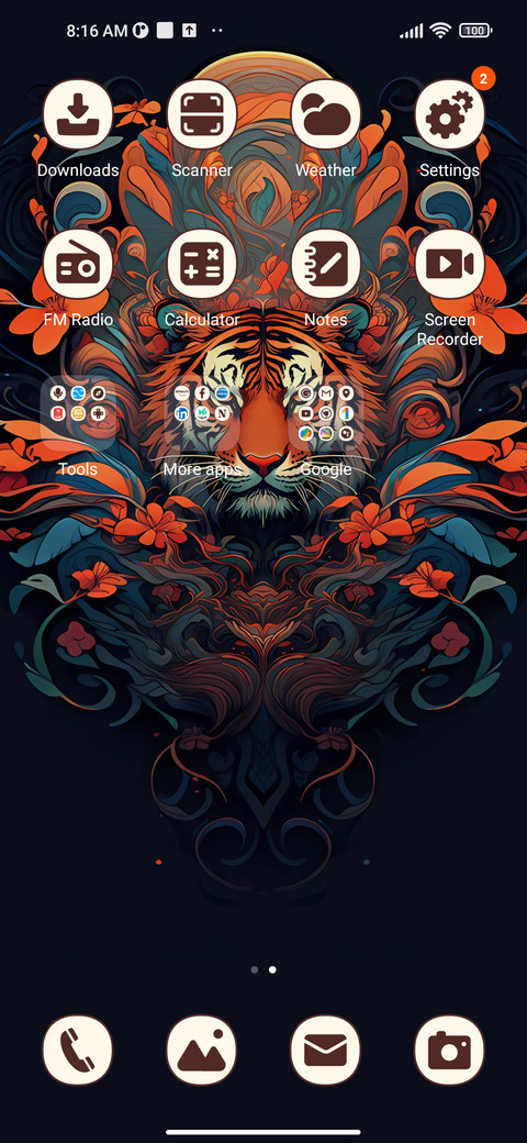 Fierce tiger screenshot