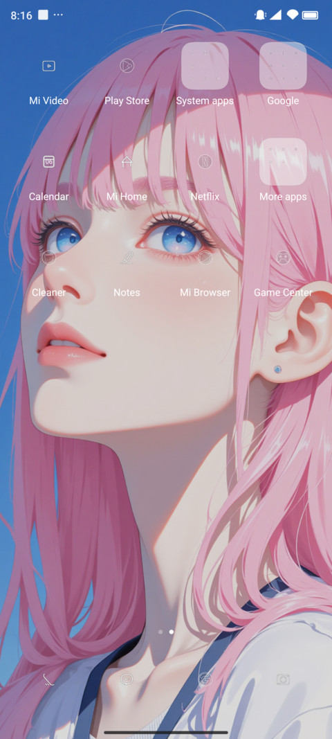 Pink Hair Girl screenshot