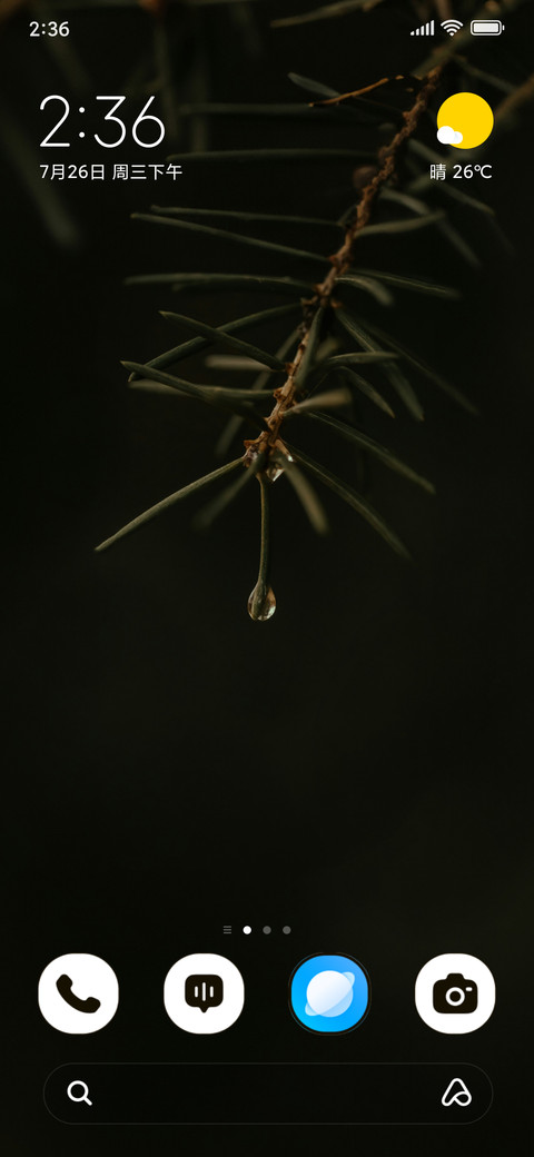 Pine Drople screenshot