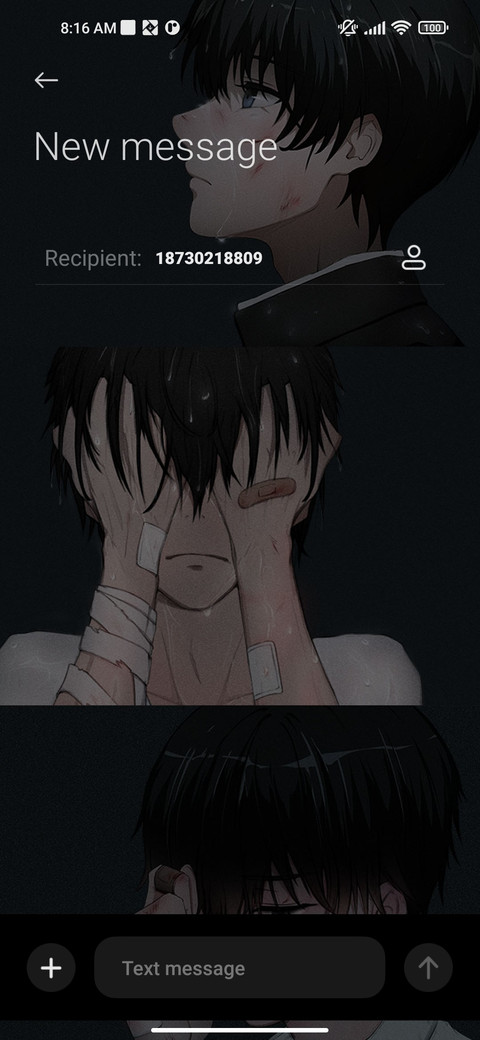Hide the sad screenshot