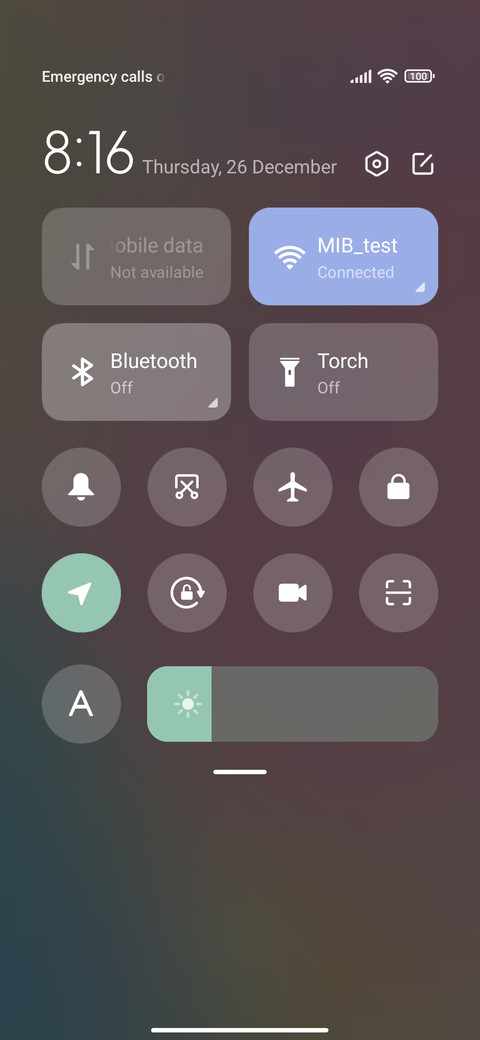 Glowing Light screenshot
