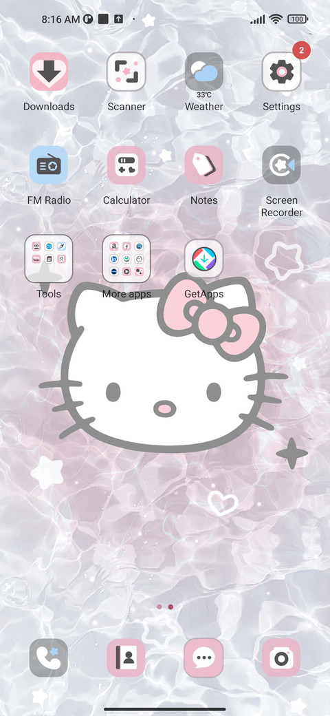 Sanrio  water screenshot