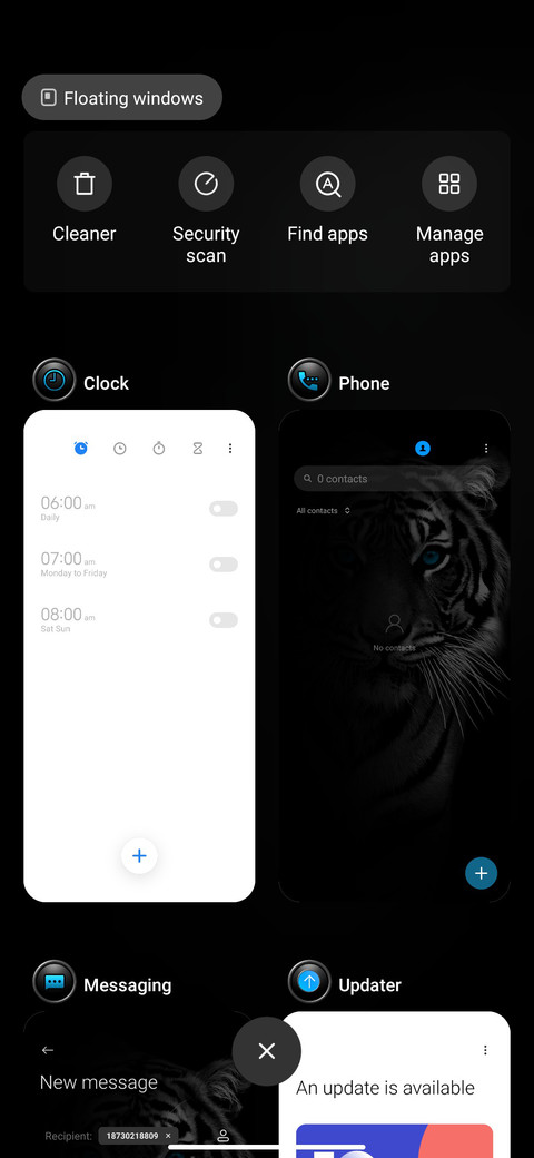 Blue Tiger screenshot