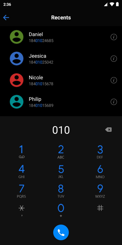 Android 10 screenshot