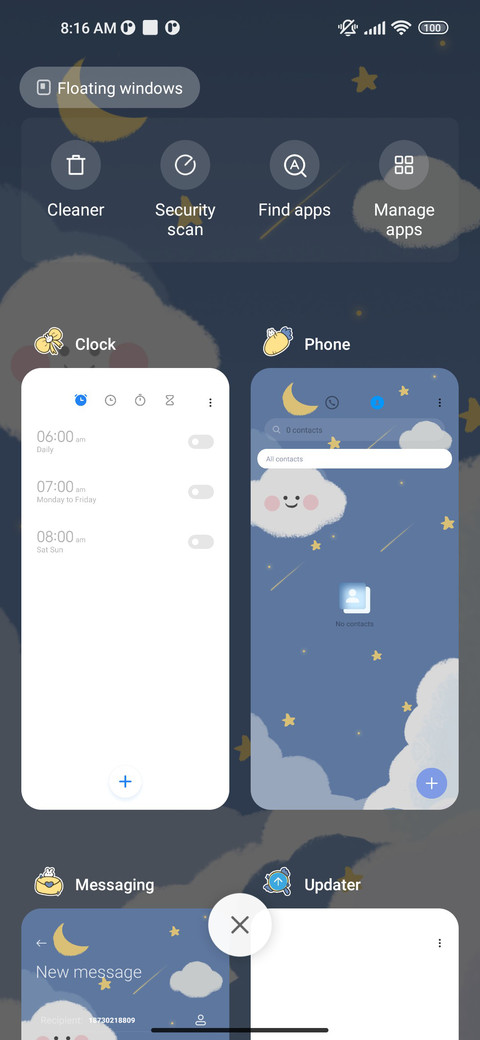 Full screen cute screenshot