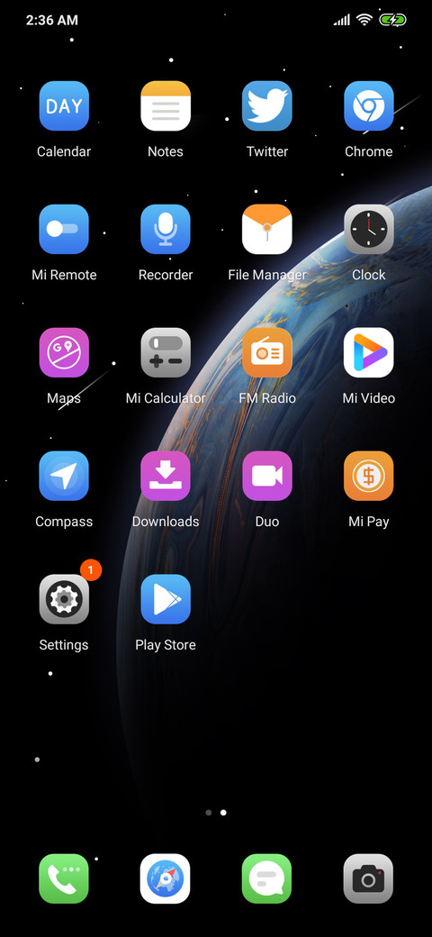 Interstellar screenshot