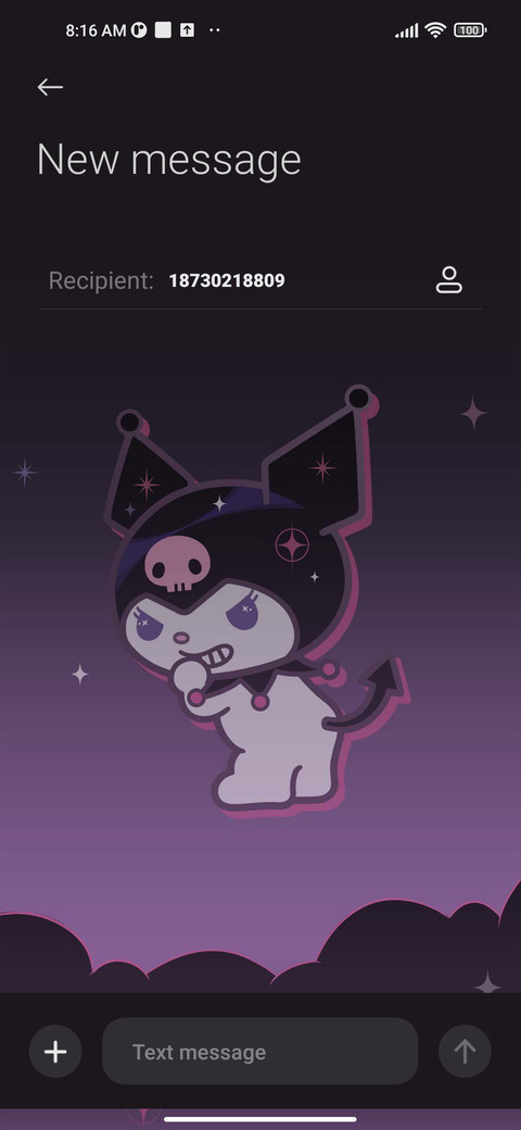 Kuromi Stickers screenshot