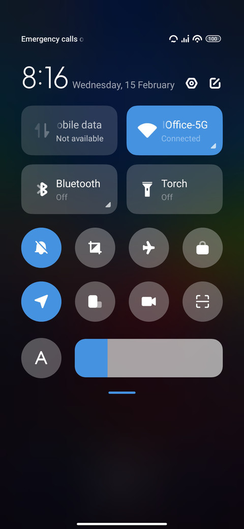 Color screenshot