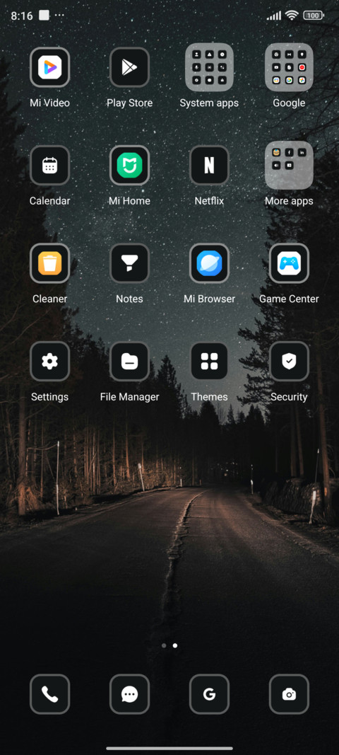 Asphalt road screenshot