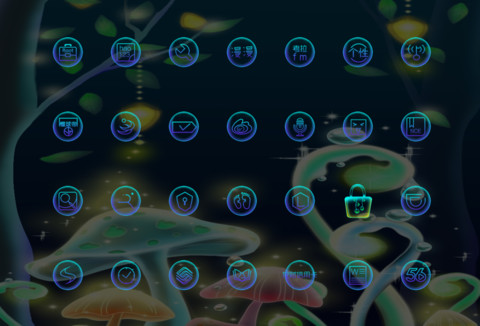 梦幻夜光森林 screenshot