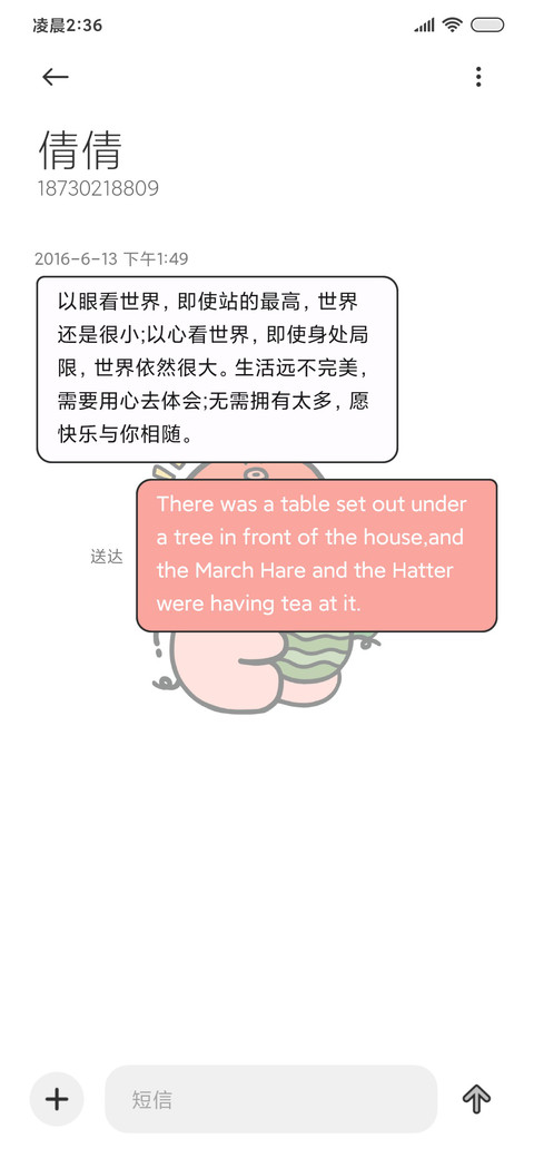 双锁屏 涂鸦肥仔猪 screenshot
