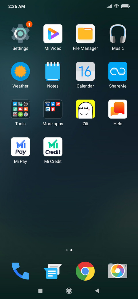 Droid Green screenshot
