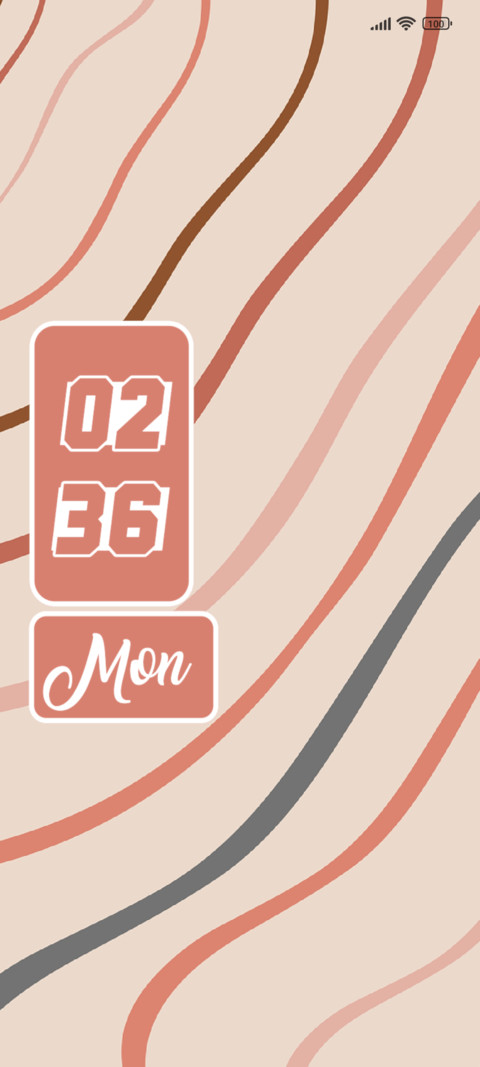 Brown Lines screenshot