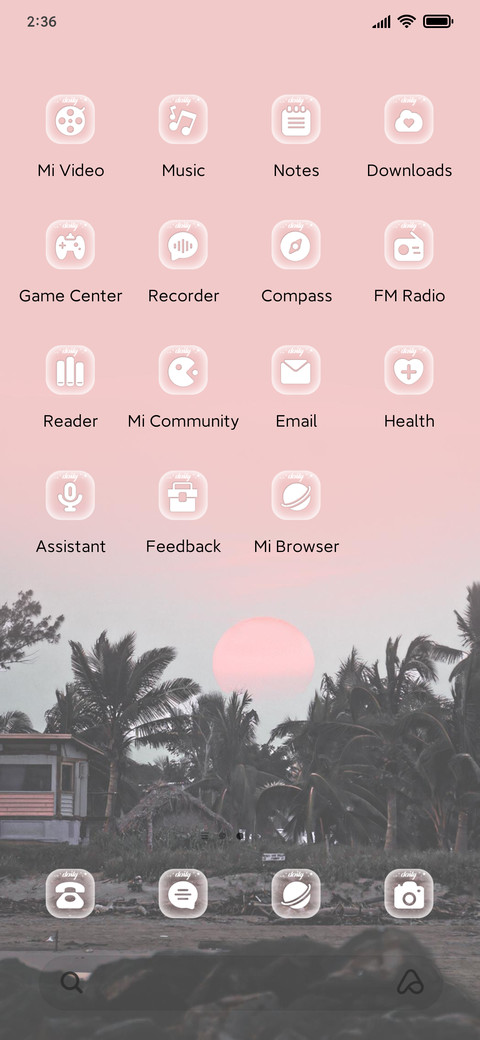 Sunset screenshot