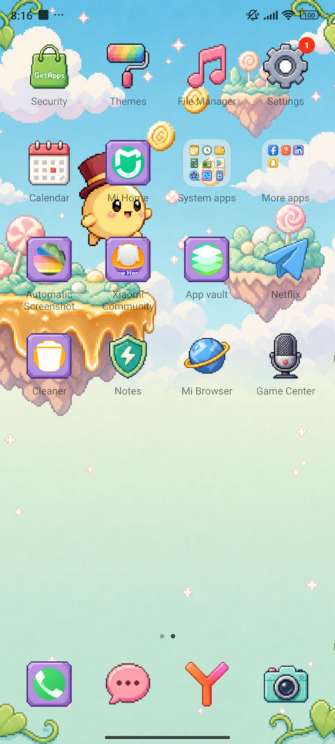 Pixel Retro Game screenshot