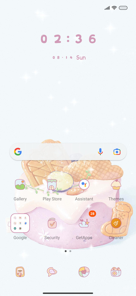 dessert cake screenshot