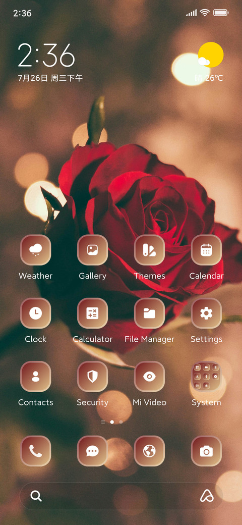 Rose screenshot