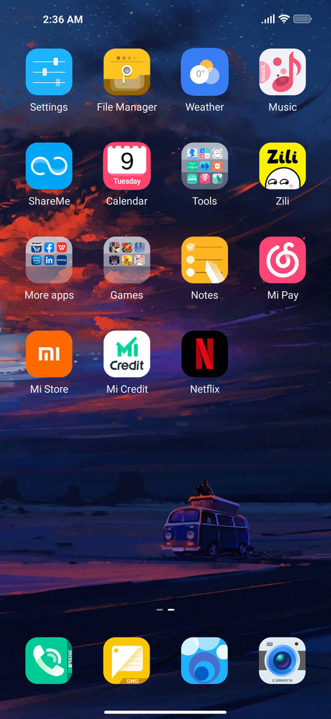 Amaze UI screenshot