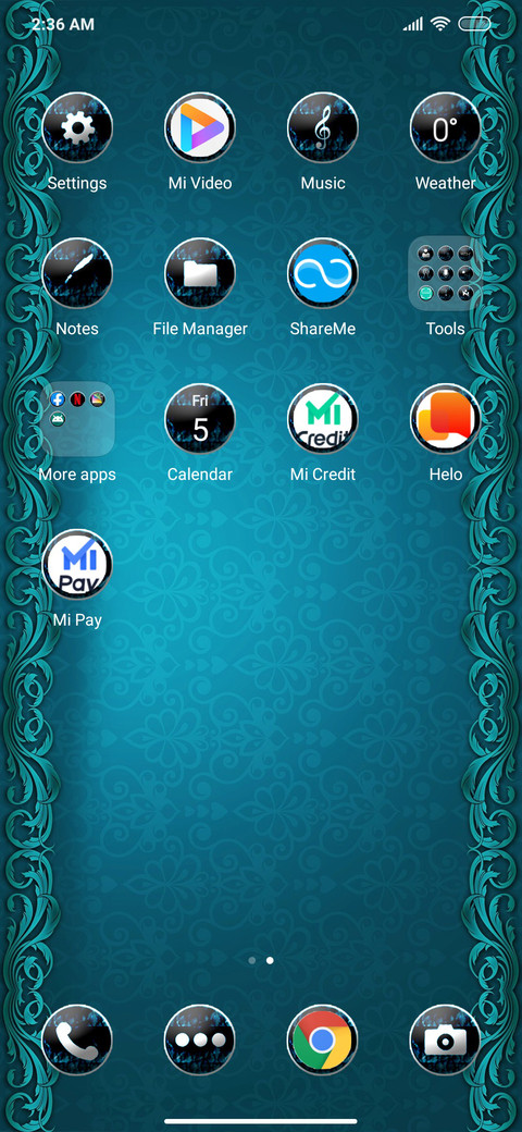 Turquoise_Frame screenshot
