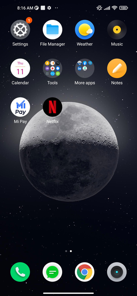 FUZ Theme screenshot