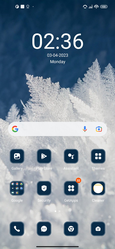 Cold Snowflakes screenshot