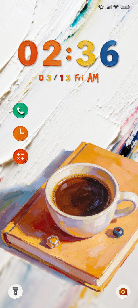 oil painting style screenshot