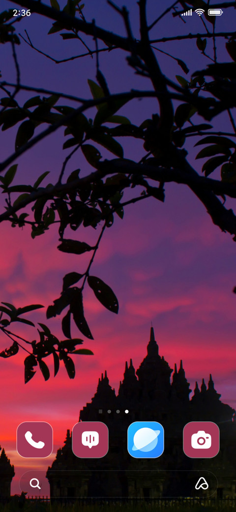 Temple Silhouette screenshot