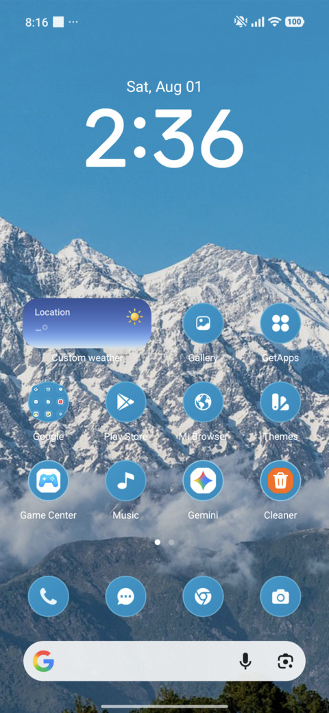Blue Summit screenshot