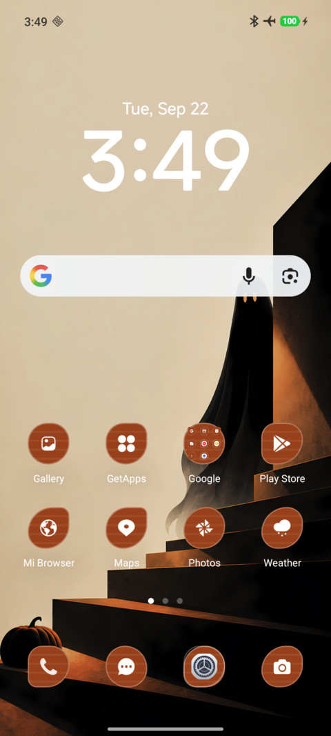 Ghosted screenshot