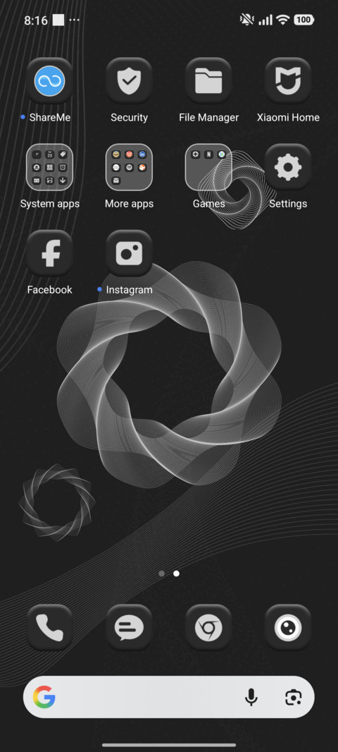 Wireframe Cosmos screenshot