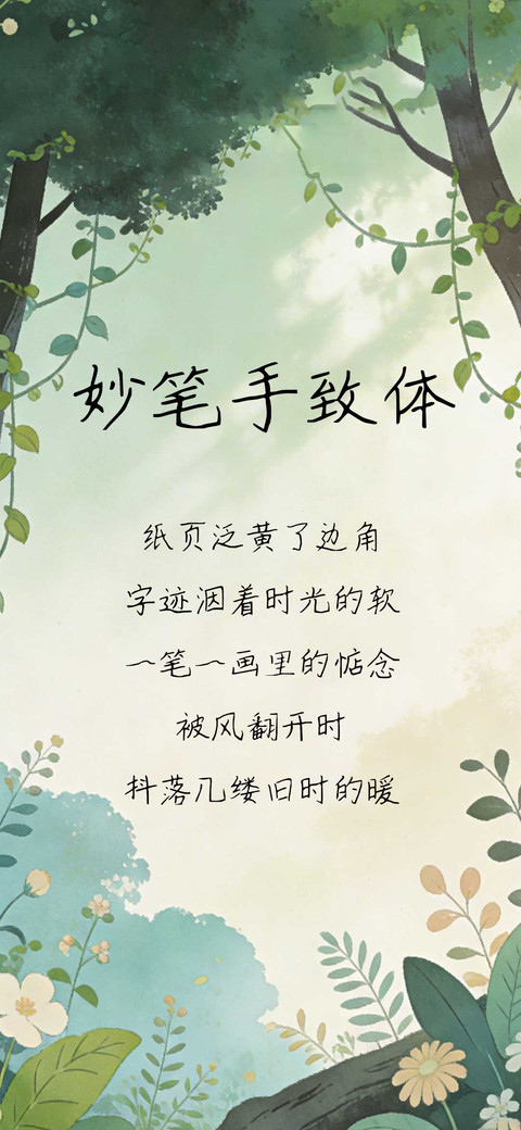 妙笔手致体 screenshot