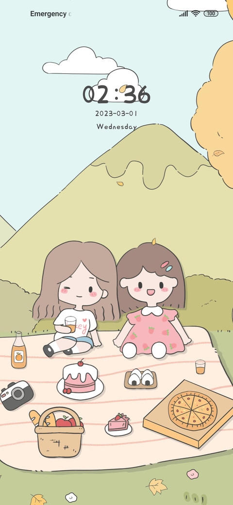 Autumn picnic screenshot