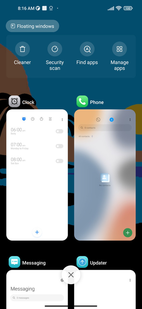 Palner screenshot