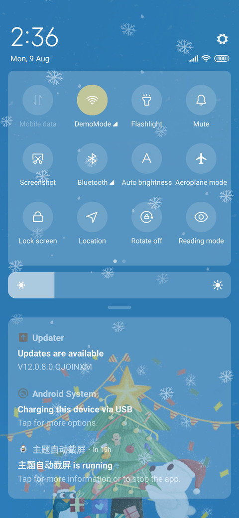 Crystal party screenshot