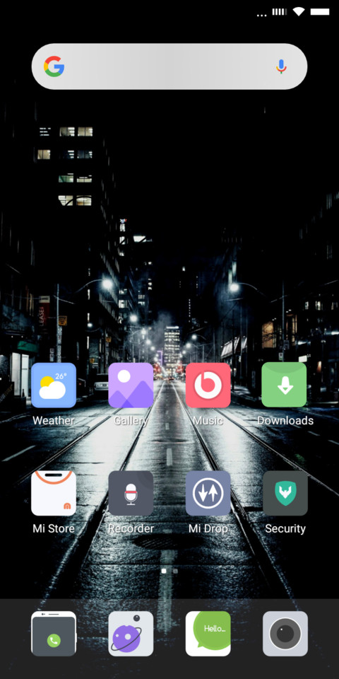 Casper screenshot
