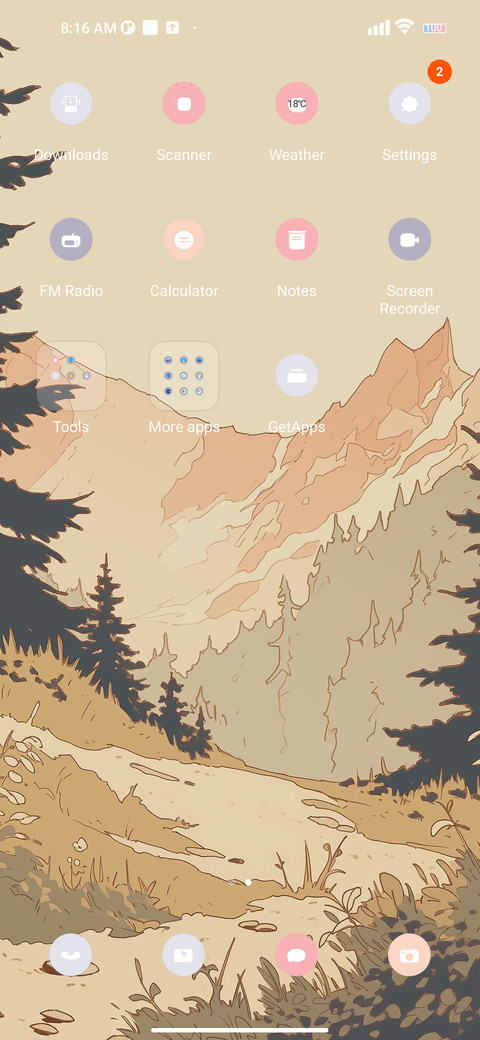 Anime forest screenshot