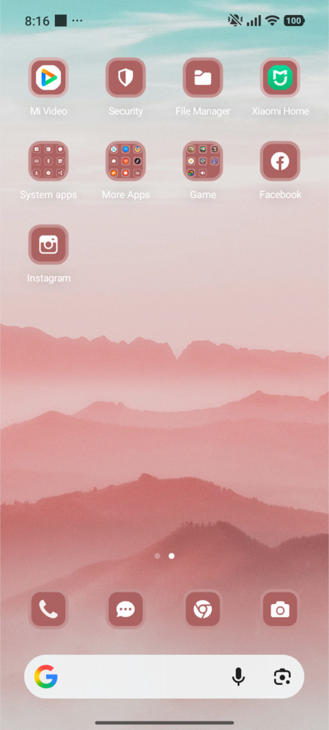 Pink Landscape screenshot