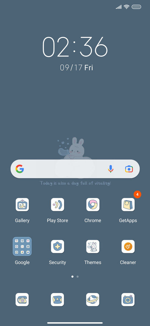 Good night bunny screenshot